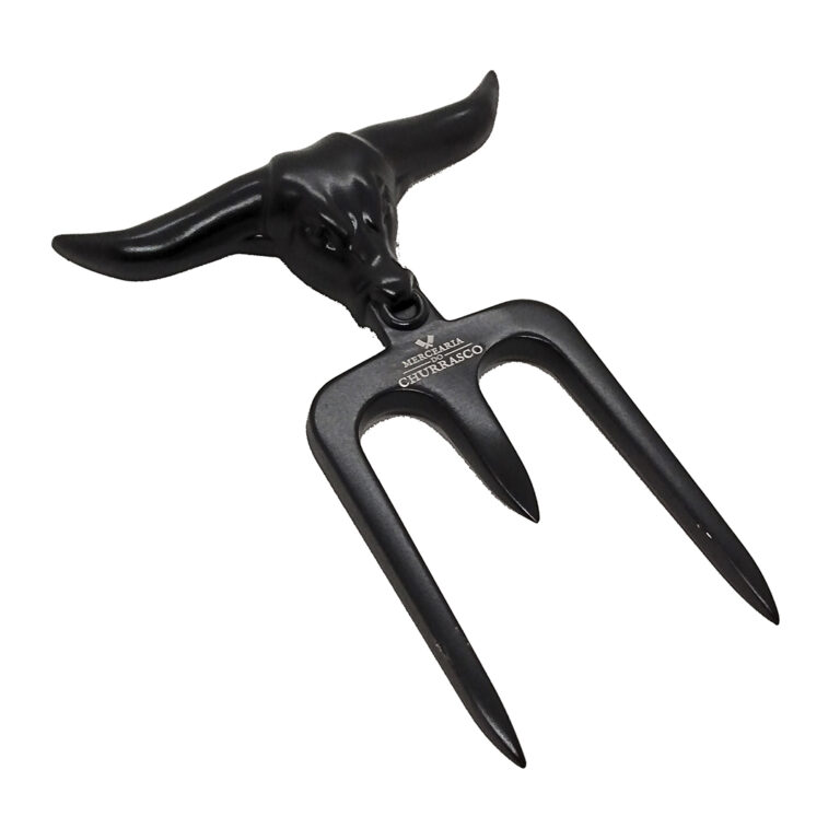 Garfo Tridente Preto