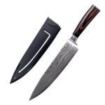 Faca do Chef Profissional Artesanal 8" Polegadas