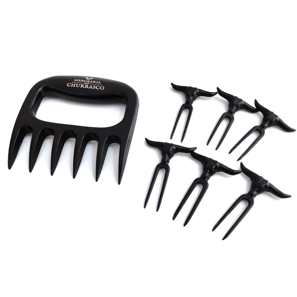 Kit Garra de Urso Preto