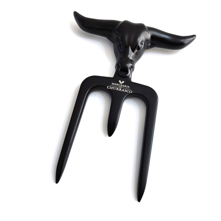 Garfo Tridente Preto