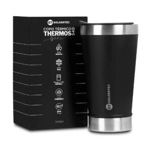 Copo Térmico Inox 540ml Goldentec GT Beer