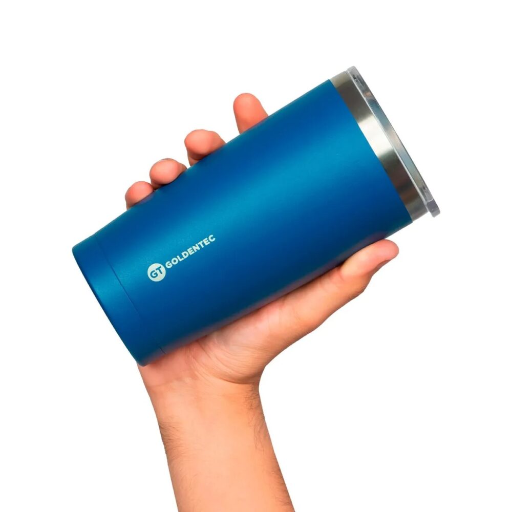 Copo Térmico Inox 600ml Goldentec GT Colors